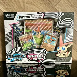 Pokemon: Black Bolt & White Flare – Victini Illustration Collection - New! - Image 1