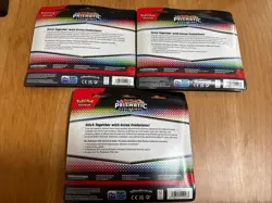 💥POKEMON PRISMATIC EVOLUTIONS TECH STICKER SET 3 PACK BRAND NEW💥 - Image 2