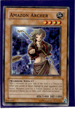 Amazon Archer | LON-032 | Yu-Gi-Oh! TCG - Image 1