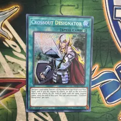 Yugioh! Crossout Designator MP22-EN265 Secret Rare 1st Edition NM - Image 1