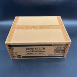 2025 One Piece English Carrying On His Will OP13 Factory Sealed Booster Box Case - Image 1