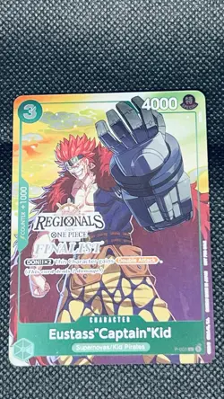 Eustass"Captain"Kid (Offline Regional 2024 Vol. 2) [Finalist] P-003 One Piece - Image 1