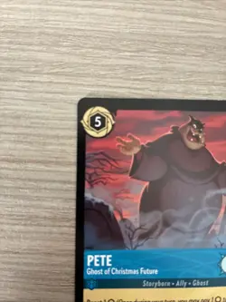 Pete Ghost of Christmas Future 154/204 Winterspell Disney Lorcana Pack Fresh - Image 2