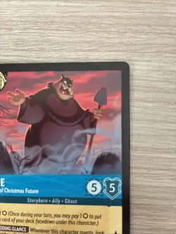 Pete Ghost of Christmas Future 154/204 Winterspell Disney Lorcana Pack Fresh - Image 3