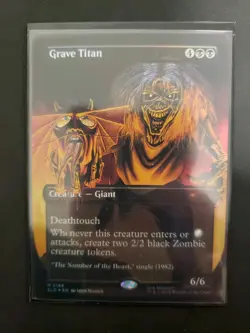 MTG Grave Titan (2188) (Rainbow Foil) Secret Lair Drop Foil Card NM - Image 1