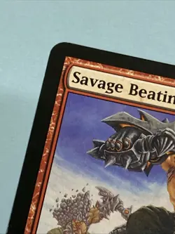 Savage Beating 67 Darksteel Regular MTG TCG CARD NM - Image 3