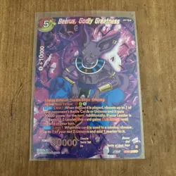 Dragon Ball Super Card Game Beerus, Godly Greatness SPR - Image 1