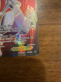 Pokemon Mewtwo-EX TCG Full Art Ultra Rare Holo Card Breakthrough 158/162 - Image 4