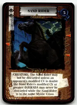 1995 Kult Reality is a Lie! Trading card game - SAND RIDER - Image 1