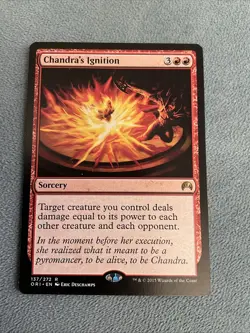 MTG - Chandra's Ignition - Magic Origins - LP MAGIC CARD - Image 1