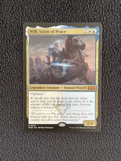 Will, Scion of Peace 0218 Wilds of Eldraine WOE MTG NM Rare - Image 1
