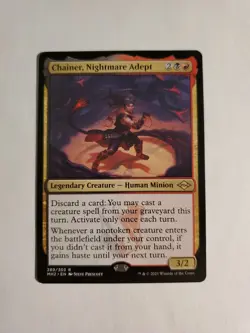 Chainer, Nightmare Adept NM Rare Modern Horizons 2 MTG - Image 1