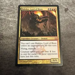 Rakdos, Lord of Riots - Return to Ravnica - MTG Magic the Gathering - MP - Image 1
