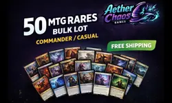 50 Magic the Gathering Rares Lot |MTG Bulk Rare Cards |No Duplicatesl - Image 1