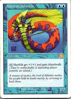 Classic Sixth Edition #79 Lord of Atlantis +CDP+ - Image 1