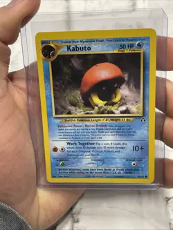 Pokemon Kabuto 56/75 Neo Discovery Regular Common Pokemon Card Vintage NM/MT TCG - Image 1