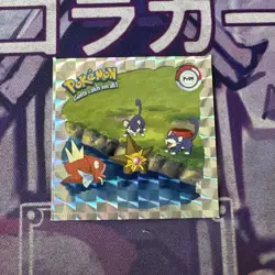 Pokemon Group Shot Holo PR09 Artbox Sticker Near Mint #2 - Image 1