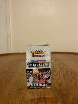 Pokemon TCG Sword &Shield Rebel Clash Half Booster Box Factory Sealed - Image 1