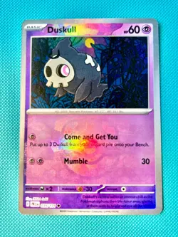 Duskull (Master Ball Pattern) 035/131 Sv: Prismatic Evolutions Holo Pokemon NM - Image 1