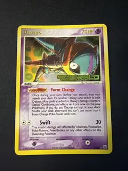 Pokemon Deoxys XY Emerald Stamped Reverse Holo #2/106 NM - Image 1
