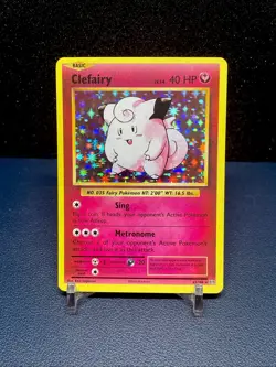 2016 Pokemon XY Evolutions Clefairy Holo #63/108 - Image 1