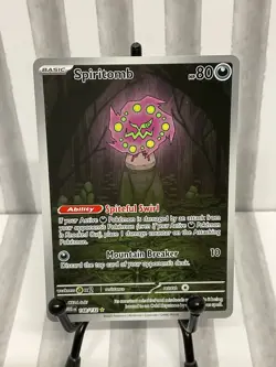 Pokemon Card TCG Spiritomb 148/132 Illustration Rare Mega Evolution English NM - Image 1
