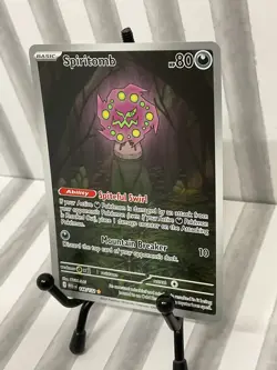 Pokemon Card TCG Spiritomb 148/132 Illustration Rare Mega Evolution English NM - Image 3