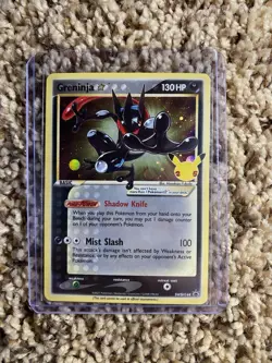 Pokemon TCG Greninja Star SWSH144 Sword & Shield Promo Holo 130 HP Basic - Image 1
