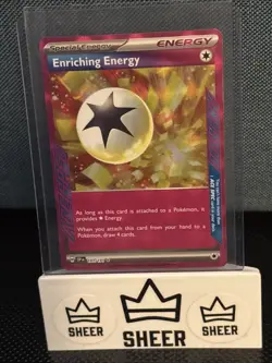 Pokemon TCG Enriching Energy 191/191 Surging Sparks Ace Spec Trainer - Image 1