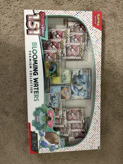 Pokemon Blooming Waters Premium Collection Scarlet & Violet 151 - Image 1