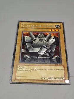 Yugioh Giant Soldier of Stone #LOB-068 The Legend of Blue Eyes White Dragon LP - Image 1