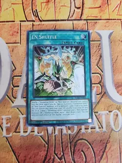 EN Shuffle BLCR-EN008 Secret Rare 1st Edition NM Yugioh - Image 1