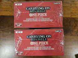 2boxes-One Piece Carrying On His Will Booster Box OP-13 Sealed English Booster - Image 3