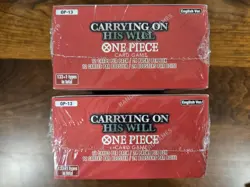 2boxes-One Piece Carrying On His Will Booster Box OP-13 Sealed English Booster - Image 5