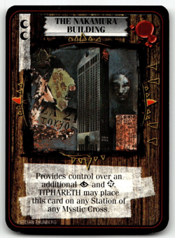 1995 Kult Reality is a Lie! Trading card game - THE NAKAMURA BUILDING - Image 1