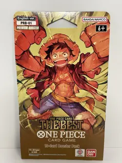 One Piece Card The Best CCG English Ver. PRB-01 Sleeved Booster Packs Lot Of 13 - Image 3