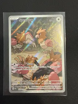 Pokemon TCG MEG Foil Card Lot - Spearow, Wigglytuff, 2 Cards - Image 2