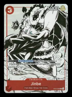 Jinbe Gift Collection 2023 C One Piece Promotion Cards ST01-005 NM - Image 1