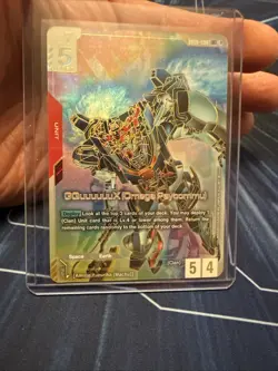 GQuuuuuuX (Omega Psycommu) GD02-038 (LR++) - Dual Impact - Gundam TCG Card Game - Image 5
