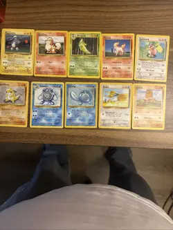 Pokemon Base Set Unlimited Mixed Lot Of 27 Cards - Image 5