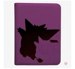 Pokemon TCG Card Game Elite Gengar 9-Pocket Zippered Ultra PRO Binder Collection - Image 5