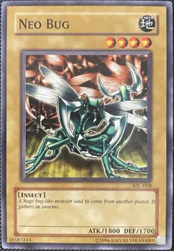 Neo Bug IOC-058 Invasion of Chaos Unlimited Edition - Yugioh Card - Image 1