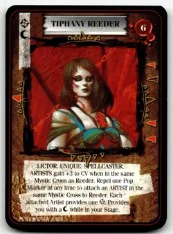 1995 Kult Reality is a Lie! Trading card game - TIPHANY REEDER - Image 1