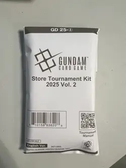 Gundam Card Game Store Tournament Kit 2025 Vol 2 Sealed - Image 1