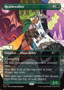 MTG Realmwalker Secret Lair NM 1724 Regular Non Foil - Image 1