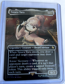 Tataru Taru (Borderless) (Chocobo Track Foil) Commander: Final Fantasy Foil - Image 1