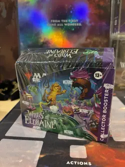 MTG Magic The Gathering Wilds Of Eldraine Collector Booster Box Sealed - Image 1