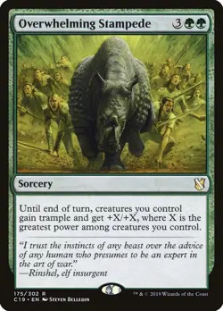 Overwhelming Stampede - 175 / English / Near Mint MTG - Image 1