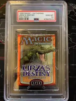 Urza's Destiny Booster Pack PSA 10 Graded Magic MTG Low Pop - Image 1
