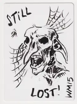 Signed Goblin Guide Proof Sketch LP Zendikar Artist Warren Mahy MTG Magic AP! - Image 1